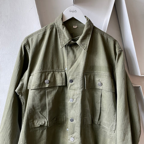 WW2 HBT 13 Star Utility Shirt - Medium