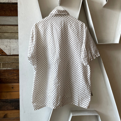 80’s Patterned Button-Up - XL