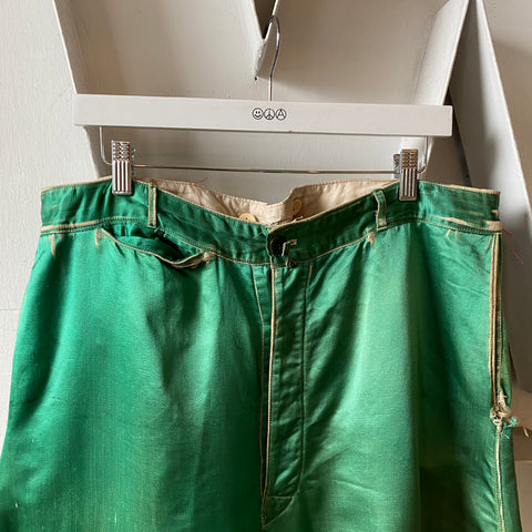 20’s Satin Buckle Back Pants - 34” x 25”
