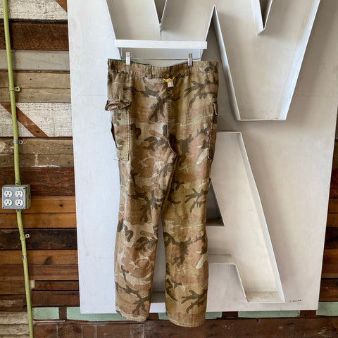 80's Reversible Camo Pants - 36” x 29”