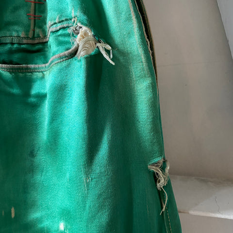 20’s Satin Buckle Back Pants - 34” x 25”