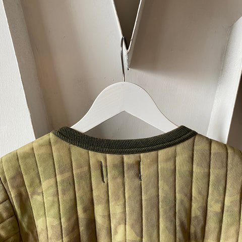 70’s Saf-T-Bak Camo Quilted Sweatshirt - Small