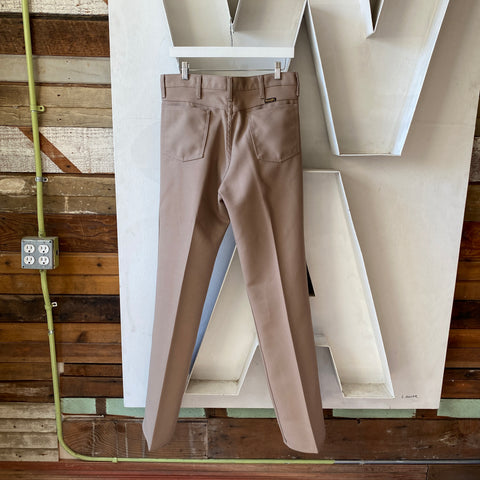 80's Wrangler Poly Trousers - 33” x 36”