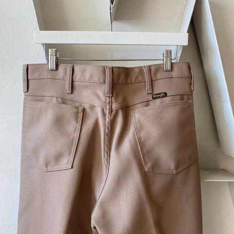 80's Wrangler Poly Trousers - 33” x 36”
