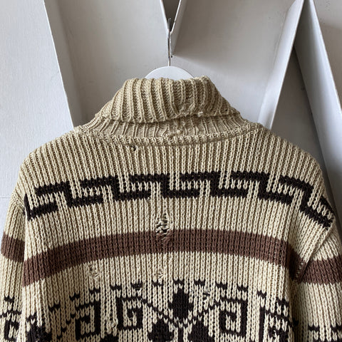 70's Pendleton Dude Cowichan - Medium