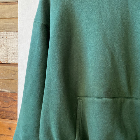 70's Champion Double Face Military Hoodie - Large