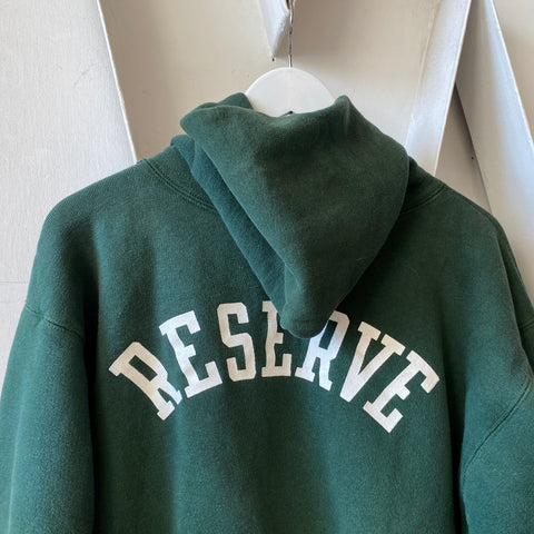 70's Champion Double Face Military Hoodie - Large