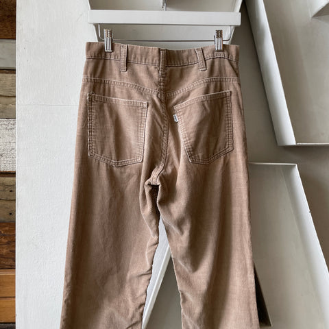 70’s Levi’s Big E Flared Cords - 29” x 32”