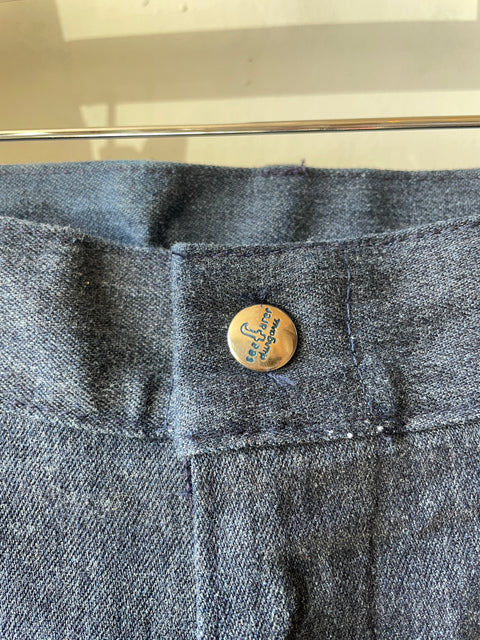 Dark Wash Stiff Sailors - 31” x 33”