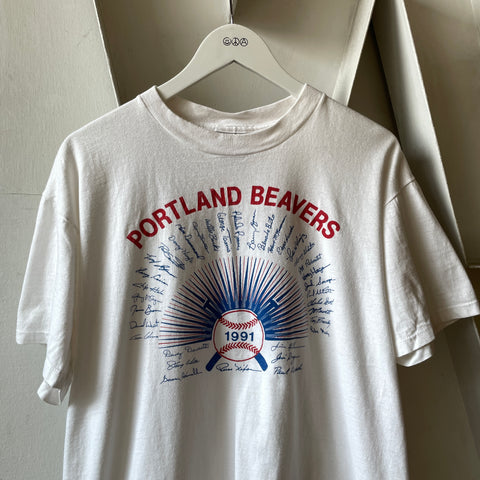90’s Portland Beavers Tee - Large