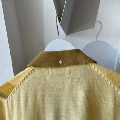 60's MCM Knit Button up - Small