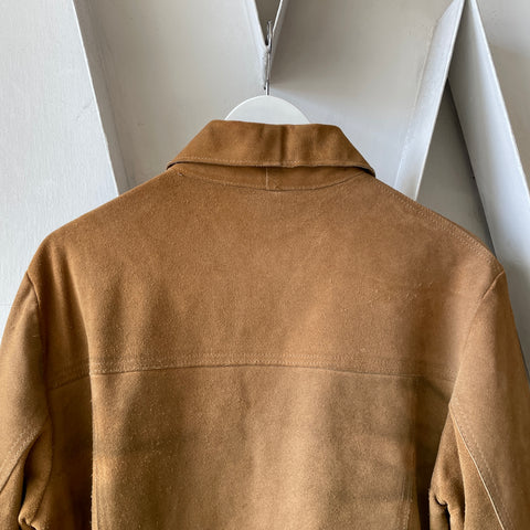 70’s Towncraft Suede Trucker Jacket - Medium