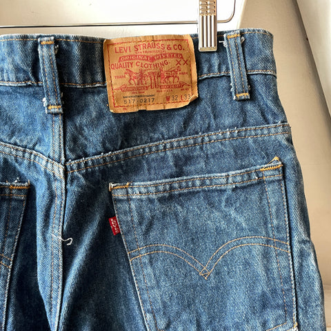 80’s Levi’s 517 Denim - 30” x 30”
