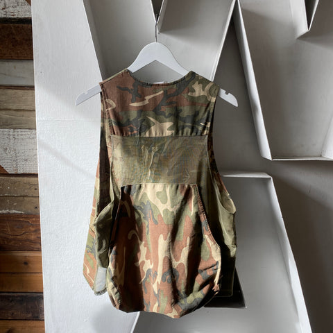 70's Camo Hunting Vest - Large