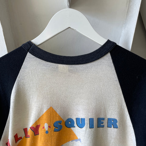 80’s Billy Squier Signs of Life Raglan Tee - Medium