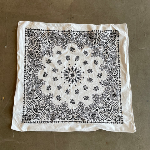 Classic White Bandana - OS