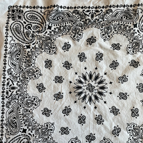 Classic White Bandana - OS