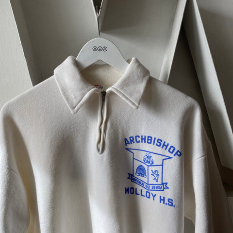50's Quarter Zip Sweatshirt - Large