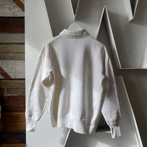 50's Quarter Zip Sweatshirt - Large