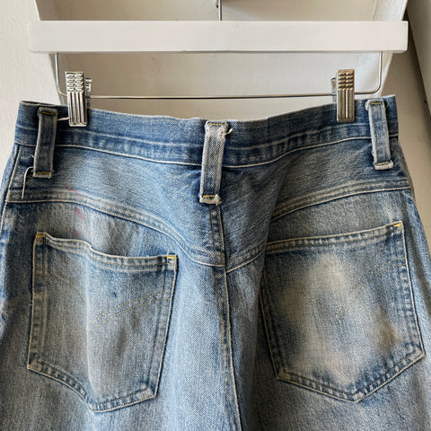 60’s Homebrew Levi's Boot Denim - 32” x 29”