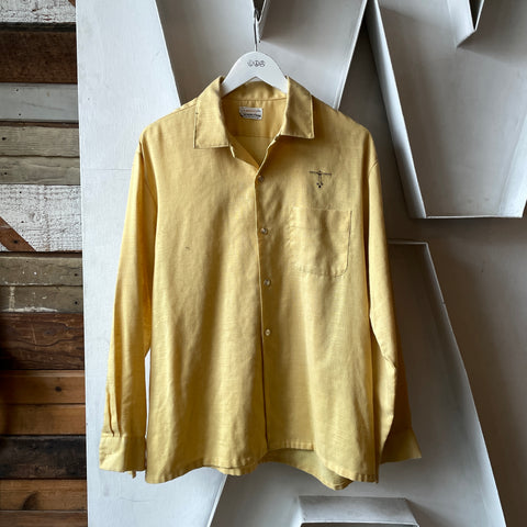 60’s Brent Loop Collar Shirt - Large