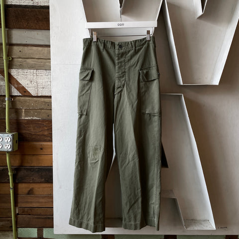 WW2 Sateen Utility Trousers - 30” x 28”