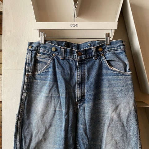 80’s Key Denim Work Pants - 35” x 29”