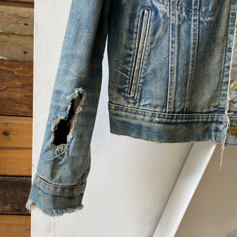 80’s Thrashed Lee Riders Denim Trucker - Medium