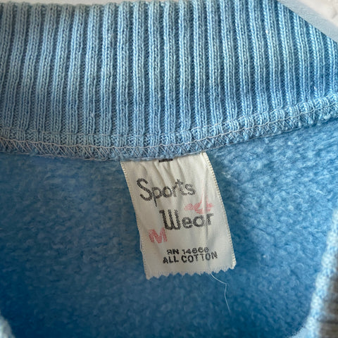 60’s Quarter Zip Sweatshirt - Medium