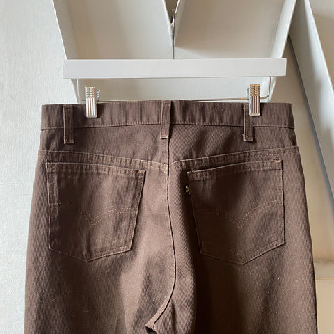 70’s Levi’s Sta-Prest Corduroy Flares - 31” x 31”
