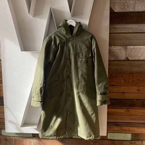 WW2 Torpedoman Alpaca USN Parka - Medium