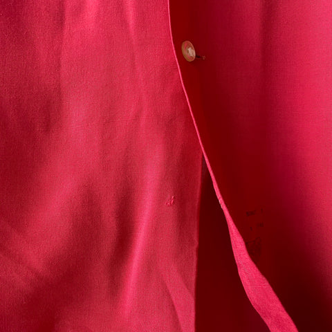 60's Rayon Ford Button Up - Small