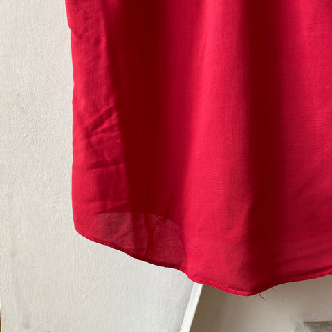 60's Rayon Ford Button Up - Small