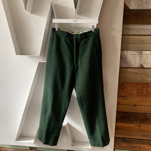 80's LL Bean Wool Pants - 31” x 28”
