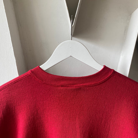 70's Russell Single V Crewneck - XL