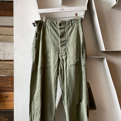 50’s HBT Utility Trousers - 28" x 31"