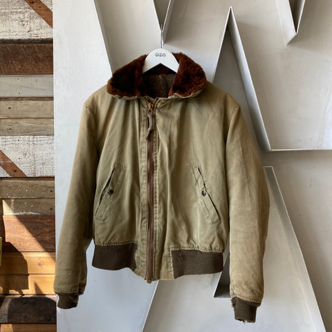 60's B-15 Bomber Jacket - Medium