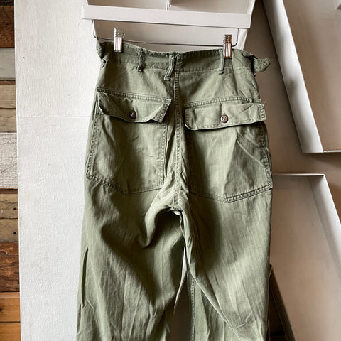 50’s HBT Utility Trousers - 28" x 31"