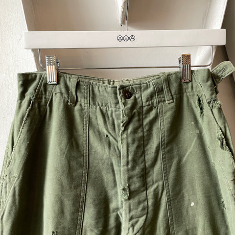 50’s Sateen Utility Trousers - 28" x 30"