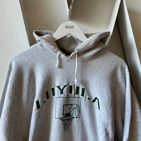 90’s Champion Reverse Weave Loyola Hoodie - XL