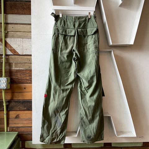 50’s Sateen Utility Trousers - 28" x 30"