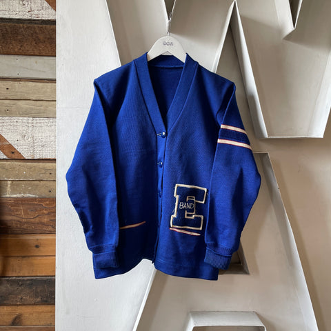 60’s Wool Varsity Cardigan - Medium