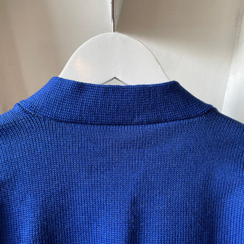 60’s Wool Varsity Cardigan - Medium