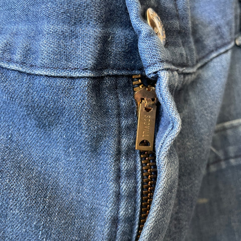 80’s Sailor Dungarees - 32” x 36”