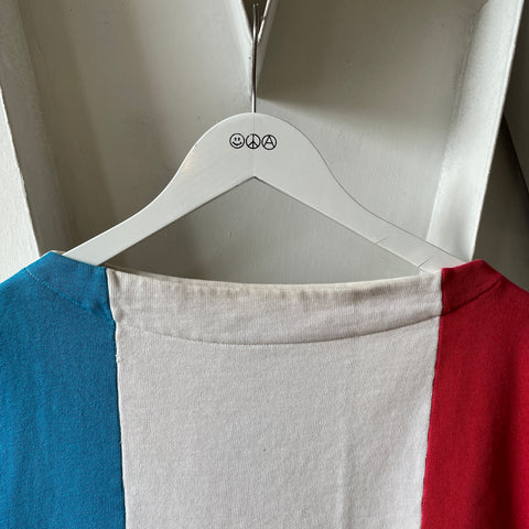 60’s Striped Boatneck Sweatshirt - Large