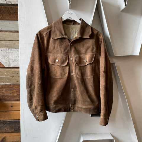 70’s Suede Trucker - Large