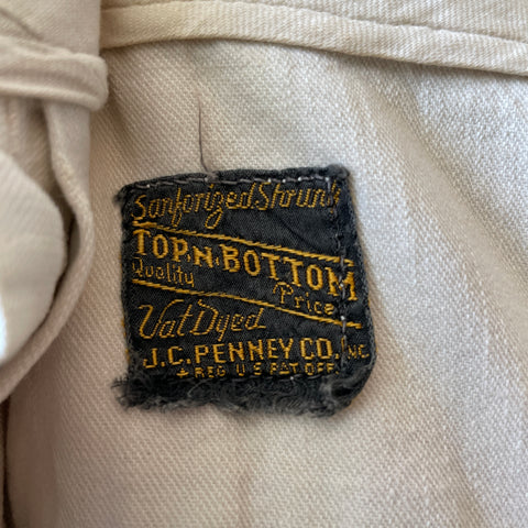 40’s J.C. Penney Chinos - 32” x 32”
