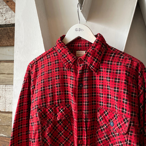 50’s Penney’s Thrashed Flannel - XL