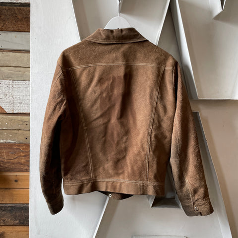 70’s Suede Trucker - Large