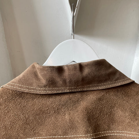 70’s Suede Trucker - Large